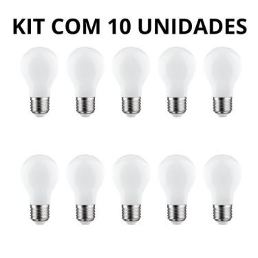 Imagem de Kit 10 Lâmpadas de Led Bulbo Bivolt 9W 12W 15W Soquete E27 Iluminação 