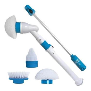 Imagem de Vassoura Escova Elétrica Bivolt Esfregão Recarregável - ZEM