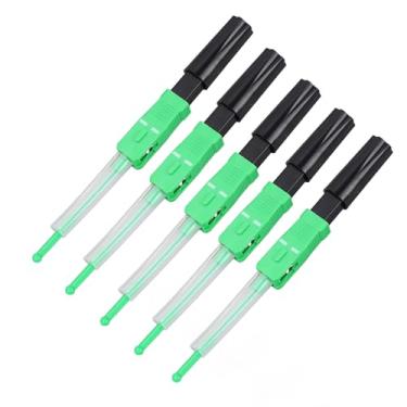 Imagem de 20 Peças Conector Rápido de Fibra óptica Sc Adaptador de Fibra de Emenda de Fusão Núcleo Cerâmico Conector de Fibra de Modo único Eficiente Rápido e Fácil de Conectar