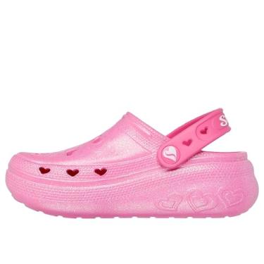 Imagem de Skechers Tênis feminino Cutie Pops-Very Cutesy, Rosa choque, 11 Little Kid