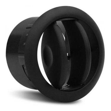 Imagem de Difusor de Ar Central Lateral Logan Sandero Duster Preto - AutoPlast