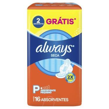 Imagem de Absorvente higienicos always basico suave c/ abas 16un