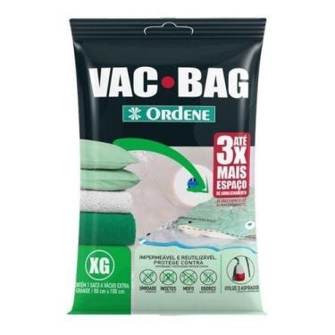 Imagem de Saco À Vácuo Embalagem Vac Bag Extra Grande 100x80 Ordene