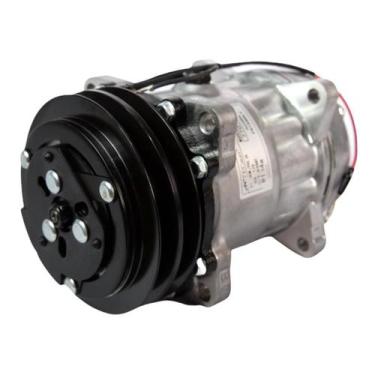 Imagem de Compressor Do Ar 7h15 /sucção Traseira 12v 2a 132mm - KLASSE AUTO PART