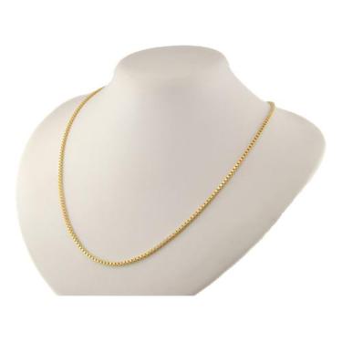 Imagem de Colar Masculino Ouro 18k Veneziana 2.4 Maxi 60 Cm Certificad - JOIE JO
