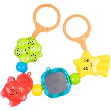 Imagem de Móbile Infantil Colorido para Berço e Carrinho com Estímulo Sensorial e Visual – Educativo, Interativo e Ideal para o Desenvolvimento do Bebê.