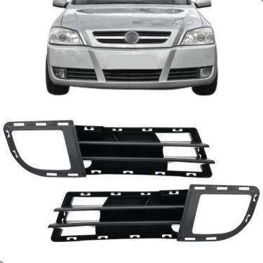 Imagem de Par Grade Moldura Farol Milha Astra 2003 04 05 06 07 2008 2009 2010 20