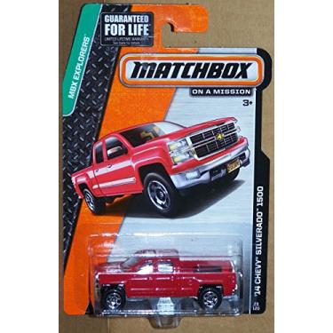 Imagem de 2015 Matchbox MBX Explorers - '14 Chevy Silverado 1500 (Red)