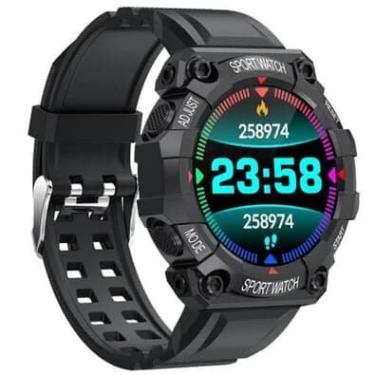 Imagem de Relógio Inteligente Smartwatch Esportivo Militar Fd68s Waterproof Color:preto