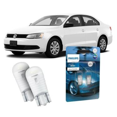 Imagem de Par Lâmpada Led Farolete Jetta Philips Ultinon