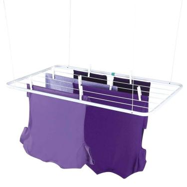 Imagem de Varal de Teto Em Aço Suspenso 90x56 Mor