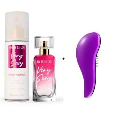 Imagem de Kit Body Splash & Perfume Capilar B Beauty Very Sexy + Escova Mágica