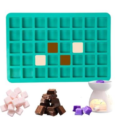 Imagem de Candy Moulds Silicone Chocolate Moulds 40-Cavity Square Baking Moulds for Homemade Caramel, Hard Candy, Truffle Chocolate, Keto Fat Bomb, Gummy, Jello, Praline