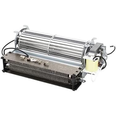 Imagem de DELSbbq Ventilador de lareira com elemento de aquecimento para lareira elétrica Twin Star, substituição para surto de calor, lareira elétrica Twinstar de chama real