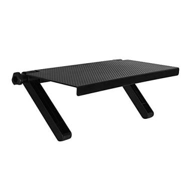 Imagem de Prateleira de TV KEANBOLL de 13 polegadas, organizador de prateleira superior para tela plana, monitor de computador, preto