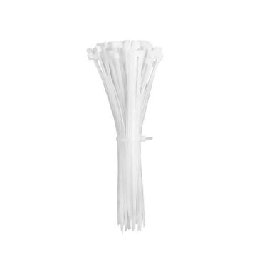 Imagem de Abraçadeira Nylon Enforca Gato 3,6X200Mm 100Un Tradestar Bco