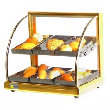 Imagem de AD6 - Estufa Alfa para salgados de 6 bandejas Dupla Dourada - 220V - O