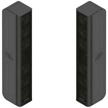 Imagem de KIt 2 Caixa de Som Vertical Ativa 200w Oneal OPB-604+