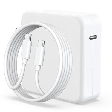 Imagem de Carregador USB C super rápido de 100 W, carregador para Mac Book Pro compatível com M acBook Pro de 16, 15, 14, 13 polegadas, Mac Book Air de 13 polegadas, iPad Pro 2022/2021/2019/2018, inclui cabo