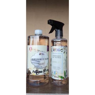 Imagem de Kit Água Perfumada Odorizador de Tecidos Para Roupas Lençol Ambientes 