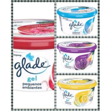 Imagem de Kit com 3 Desodorizadores de Ambiente Glade Gel 70G. Fragrâncias Varia