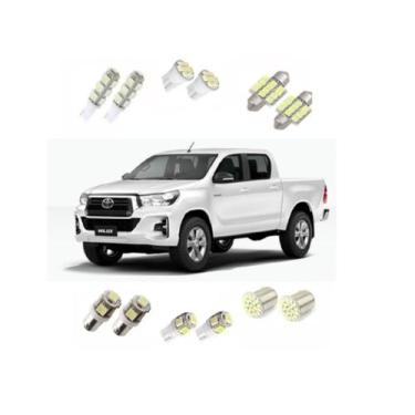 Imagem de Kit Lâmpadas Blue Lion LED Hilux 2005-2013 Renault Fluence