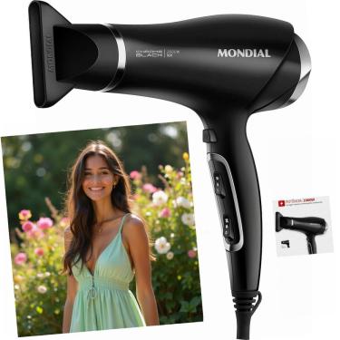 Imagem de Secador Mondial SCN-04 2000W Tourmaline Íon 3 Temperaturas 2 Velocidades