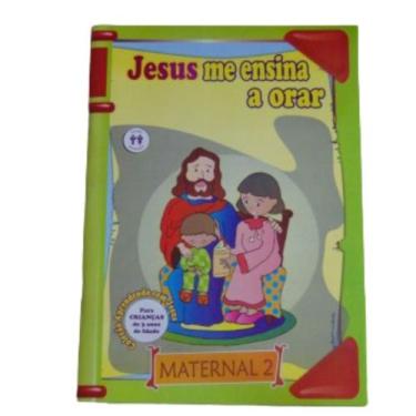 Imagem de Jesus me ensina a orar maternal 2 crianças 3 anos idade - AUTA de SOUZ