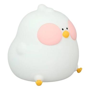 Imagem de Luminária Galinha Led Mesa Infantil Silicone Rgb Recarregáve