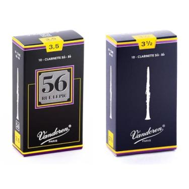 Imagem de Palhetas para clarinete Vandoren Bb Strength 3.5 Rue Lepic & Trad 10