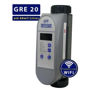 Imagem de Gerador De Cloro Gre 20 - Até 68.000 Litros - Fluidra