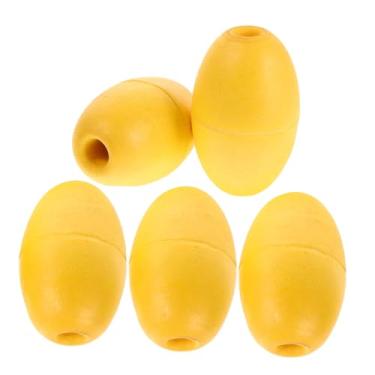 Imagem de INOOMP 5 boias ovais de corda flutuante para caiaque, pesca, piscina, fácil instalação, design elegante, freio de âncora versátil para atividades aquáticas