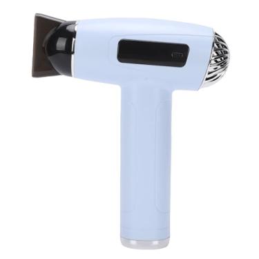 Imagem de Yunir Secador de Cabelo Sem Fio, Secador de Cabelo Recarregável de 15000mAh Com Configurações Quentes e Frias, de Portátil Com Controle de (Plugue da UE)
