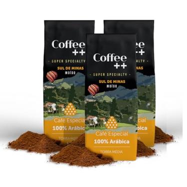 Imagem de Coffee Mais │Café Super Especial Torrado e Moído │ Luiz Paulo Pereira - Mantiqueira de Minas │100% Arábica │Torra Média │Pack 3 unidades de 250g