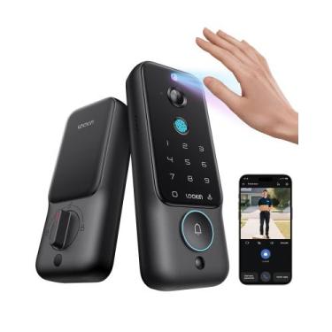 Imagem de Bloqueio inteligente Veno Plus com câmera 2K 180 e campainha - Lockin
