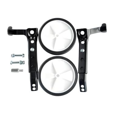 Imagem de Aymzbd Rodinhas de Apoio para Bicicletas Infantis, Rodas Traseiras, Acessórios para Bicicletas, Estabilizadores de Bicicleta Universais, Portáteis, Leves E a, Preto