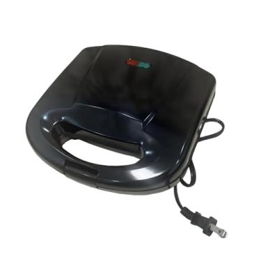 Imagem de Ioensy Máquina de waffle, superfície antiaderente compacta de 750 W, aparelho elétrico para cozimento uniforme, ferro de waffle para cozinha doméstica, café, Style C