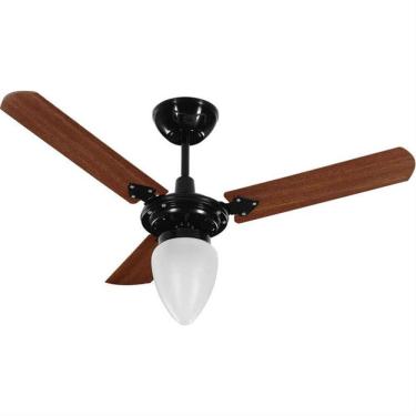 Imagem de Ventilador De Teto Pera New 3 Pás Preto 110v - 51010739 - Tron Venti.pera New 3pas Pr.110v Tron 51.01-0739