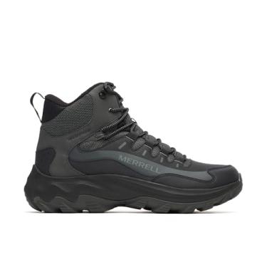 Imagem de Merrell Bota de neve masculina Thermo Chill 2 Mid impermeável, Preto, 41