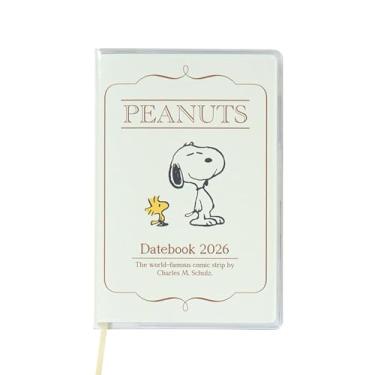 Imagem de Sanrio Livro de datas de bolso 2026 Snoopy Paper Starts October tamanho compacto caderno diário 622940