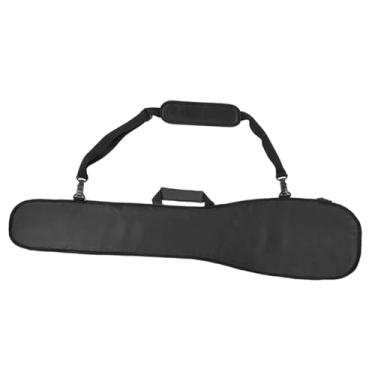 Imagem de oshhni Bolsa de remo para caiaque com alça de ombro e alça de transporte, bolsa de tecido Oxford, de transporte para barco, canoa, remos, estojo para, Preto