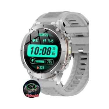 Imagem de Relógio Inteligente Militar GPS 1.43" AMOLED Bússola 10ATM À Prova D'Á