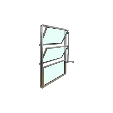 Imagem de Vitro Basculante de Alumínio Brilhante 60x40