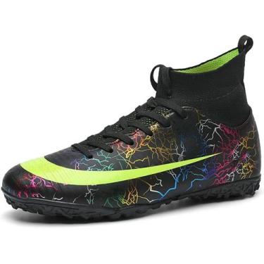 Imagem de Sapatos de futebol para homens Breathing Long Spikes Rubber Sole - Yiw