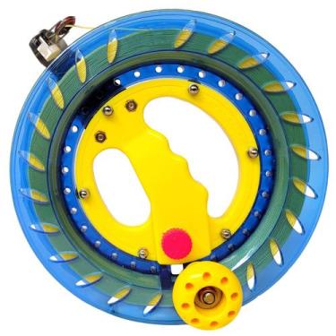 Imagem de Kite Reel Winder Kaiciuss 20 cm com fio e linha de pipa de 300 m