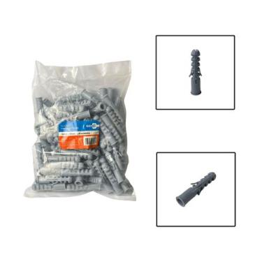 Imagem de Pacote Bucha Fixa Com Anel 10x50mm 100 Unidades - Rayco