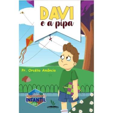 Imagem de Livro Impresso - Davi e a Pipa - Incentivo à Escola Bíblica Dominical 