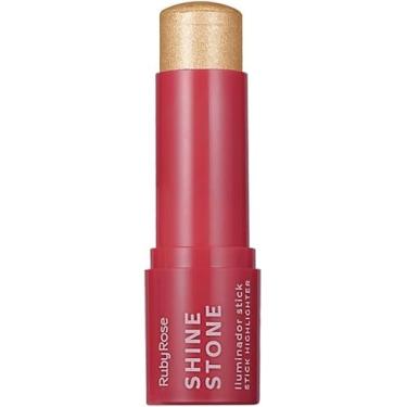 Imagem de Iluminador Stick Linha Rosa Shine Stone – Brilho Sofisticado com Toque Suave e Efeito Natural, Perfeito para Destaque na Maquiagem do Dia a Dia (Pearly Glam 702-2)
