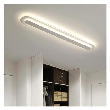 Imagem de Luminária de teto LED moderna para sala de estar, corredor, hall de entrada, varanda, lâmpada de teto regulável para iluminação interna, lustre elegante para quarto