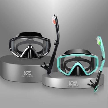 Imagem de Conjunto de snorkel EXP VISION Pano 3 Window Máscara de mergulho para 